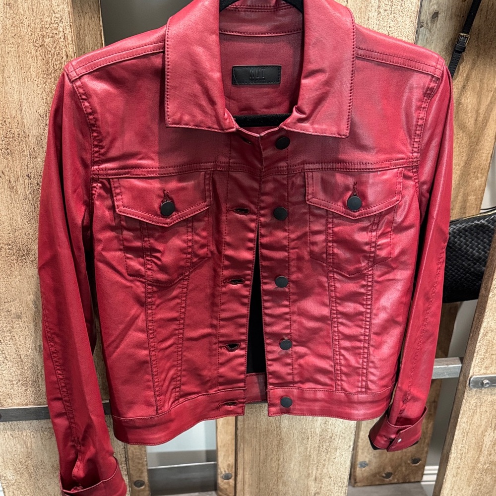 Kut from the Kloth Vibrant Coated Julia Jacket